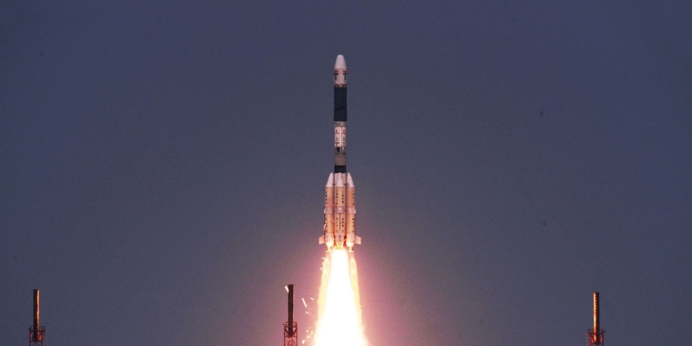 Lancering van de negende GSLV raket