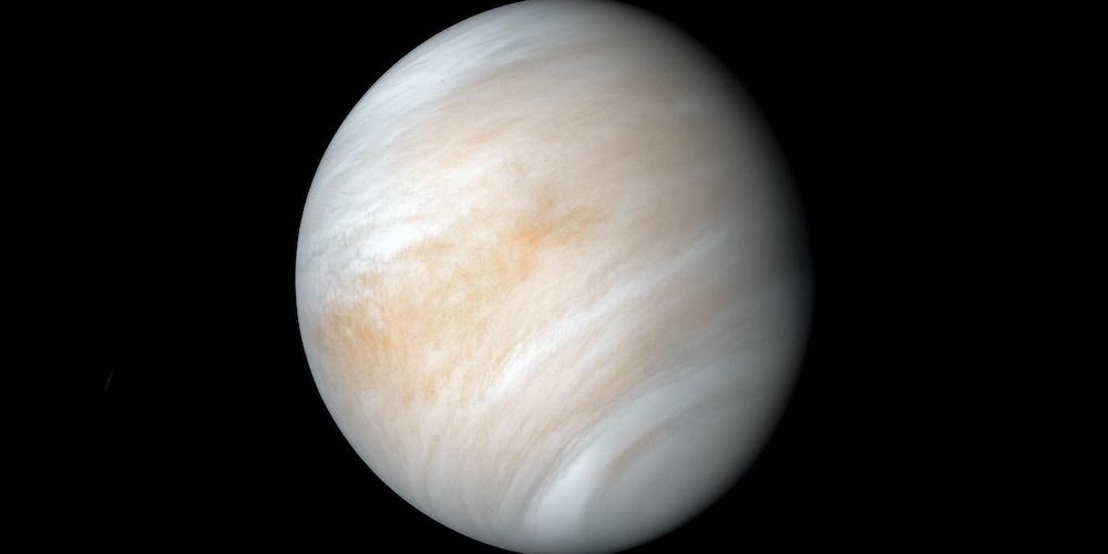 De planeet Venus.