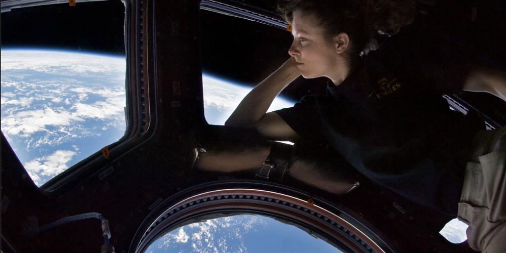 De astronauten hebben vanuit de Cupola een prachtig zicht op de Aarde