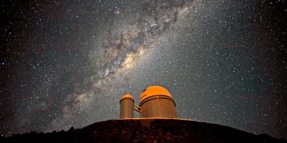 ESO's 3,6 m telescoop in Chili