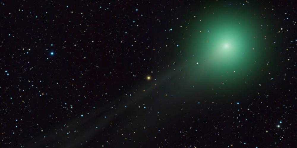 Komeet Lemmon gefotografeerd op 28 januari 2013 in Nieuw Zeeland