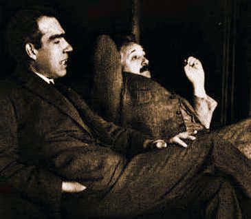 Einstein en Bohr