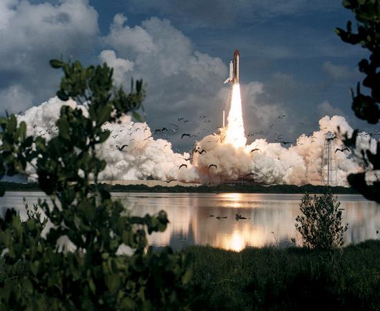 STS-70 lancering
