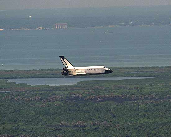 Space Shuttle landing